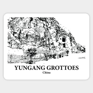 Yungang Grottoes - China Sticker